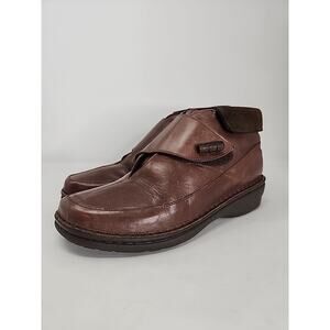 Naot Womens Shoes Ankle Boots Booties Size 41 US 10 Brown Leather Horizon Fall